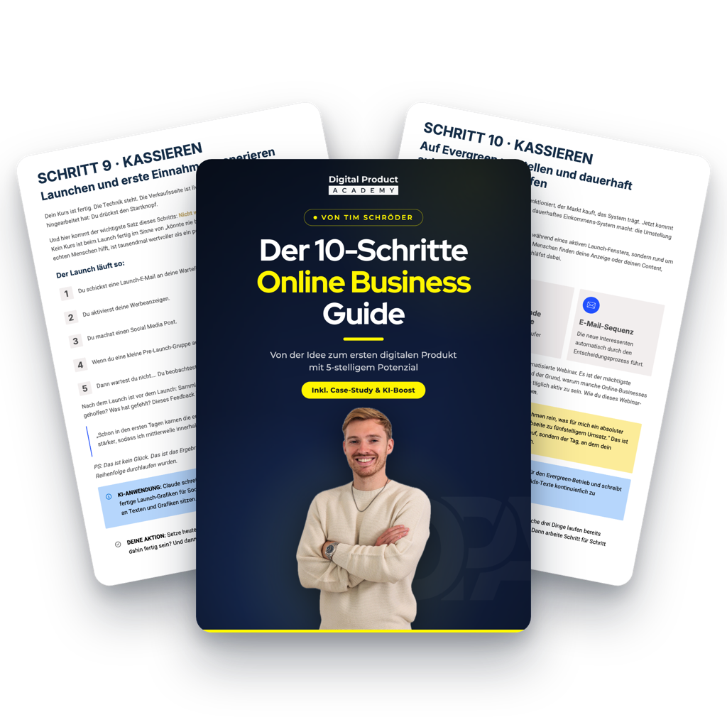 Der 10-Schritte Online Business Guide von Tim Schröder